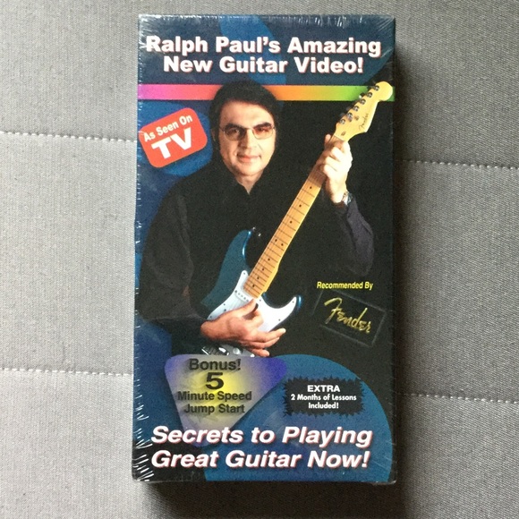 BNIB Ralph Paul’s Secrets to Playing Great Guitar VHS - Rock and Blues - Picture 6 of 12